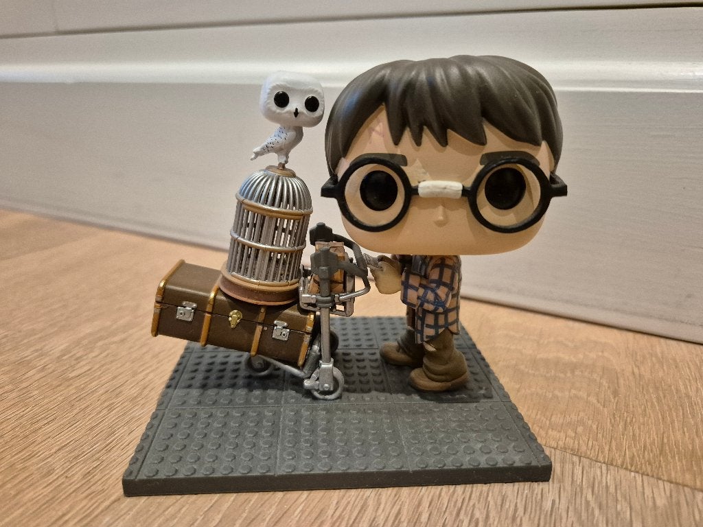 POP — Harry Potter duwwagen Deluxe, Verzamelen, Ophalen, Zo goed als nieuw, Actiefiguurtje