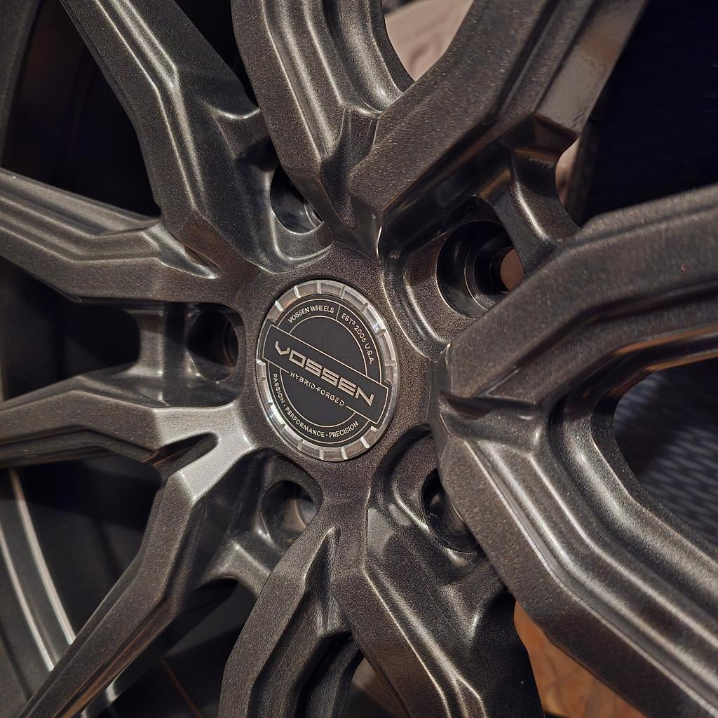 Vossen HF3 anthraciete kleur steek 5 x 130, Ophalen, Gebruikt, 20 inch, Banden en Velgen