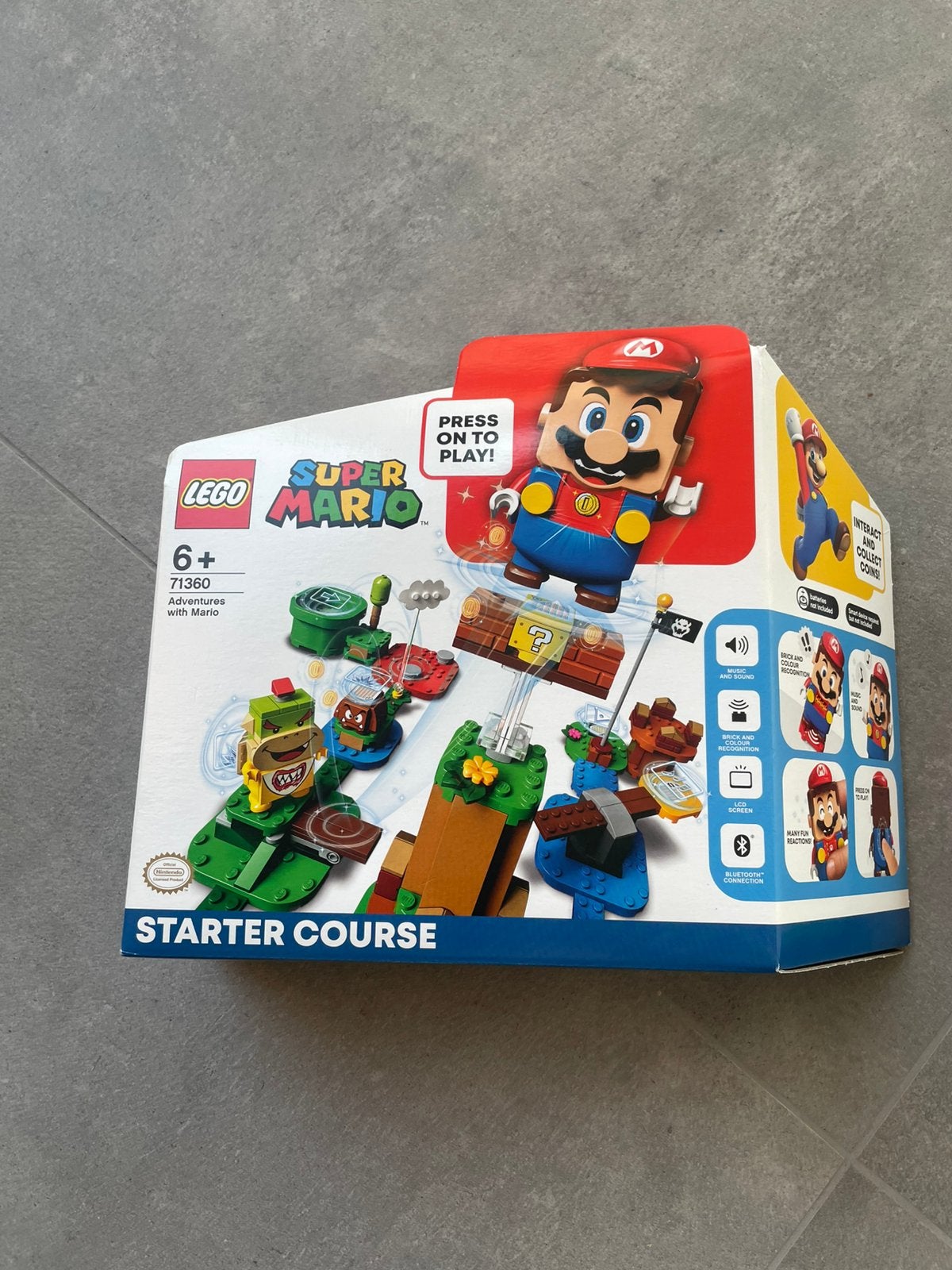 Super Mario + uitbreiding lego  71360 + 71388, Ophalen of Verzenden, Zo goed als nieuw, Lego