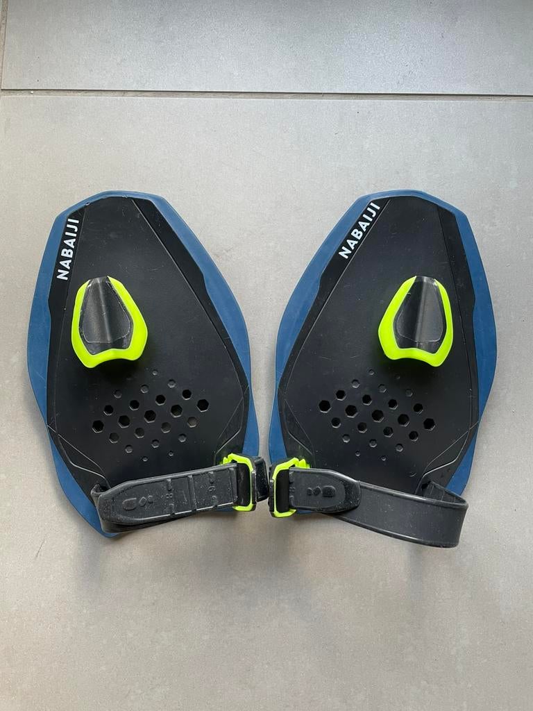 Decathlon Quick’in handpeddels zwart/geel- maat S, Ophalen of Verzenden, Zo goed als nieuw