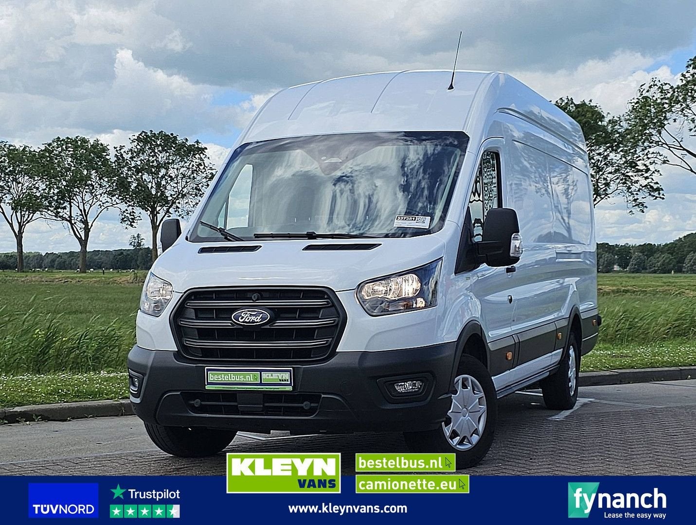 Ford TRANSIT 2.0 L4H3 Garantie Navi!, Wit, Bedrijf, Cruise Control, Ford