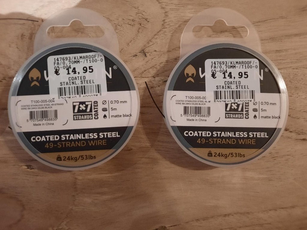 Westin coated stainless steel, Ophalen of Verzenden, Nieuw, Vislijn