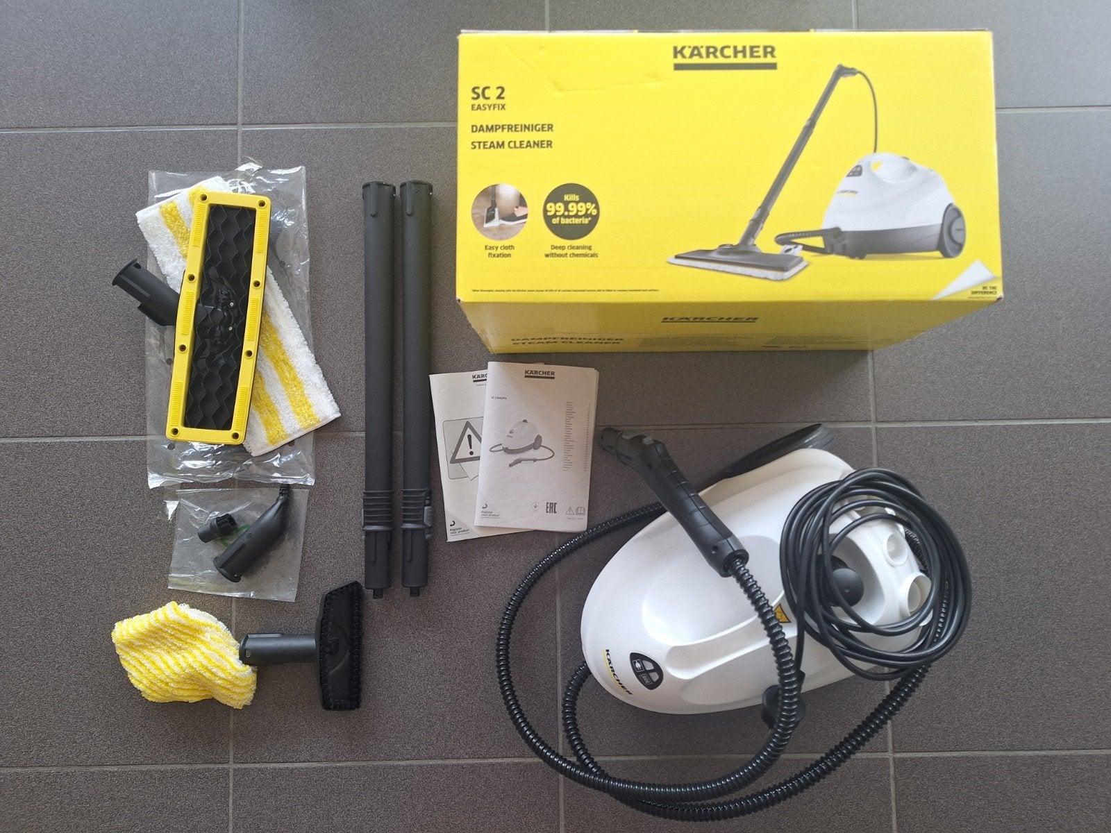 Kärcher SC2 EasyFix, Enlèvement, Comme neuf, Nettoyeur à vapeur