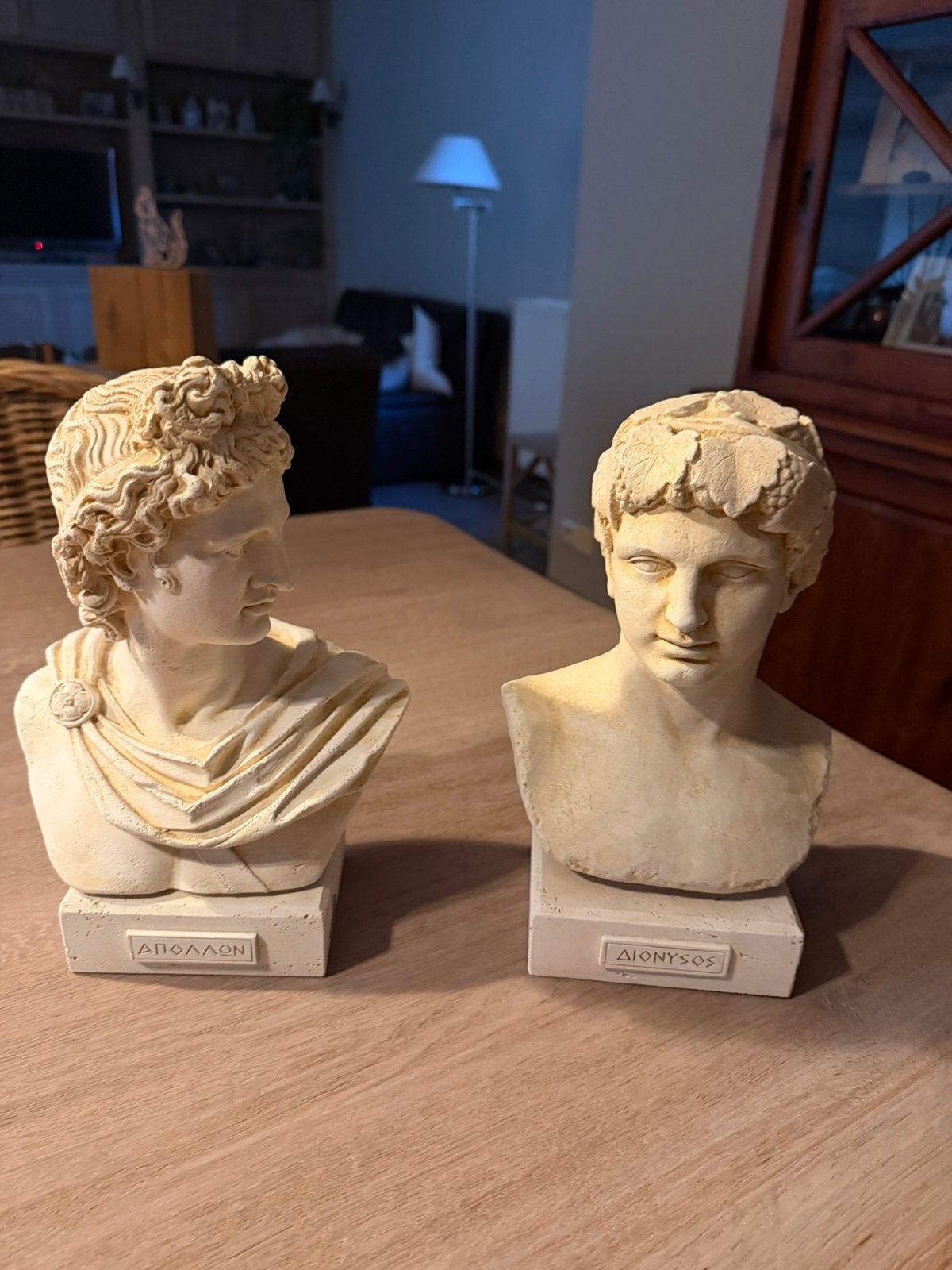 Beeld apollo en Dionysus, Ophalen, Zo goed als nieuw