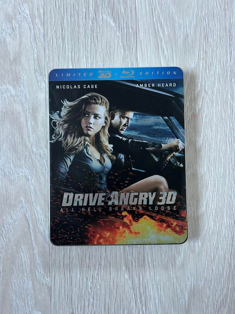 Steelbook film dirve angry 3d, Ophalen of Verzenden, Zo goed als nieuw