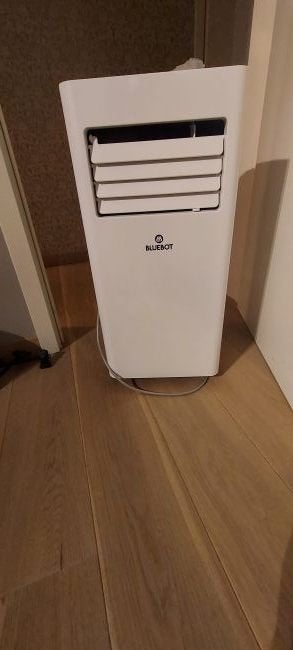 MOBIELE AIRCO BLUEBOT COOL 9K, Ophalen, Minder dan 60 m³, 3 snelheden of meer, Zo goed als nieuw