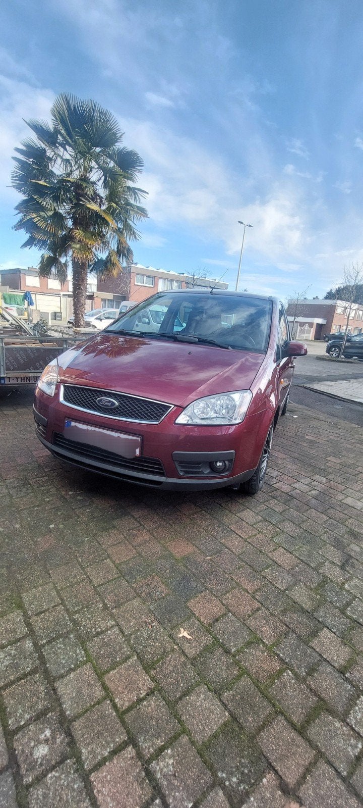 Ford Focus C-max, Autos, Ford, Rouge, Achat, Alarme, Boîte manuelle