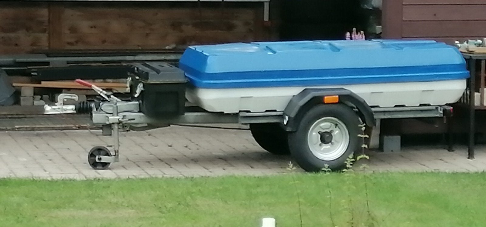 Remorque à bagages freinée, Enlèvement