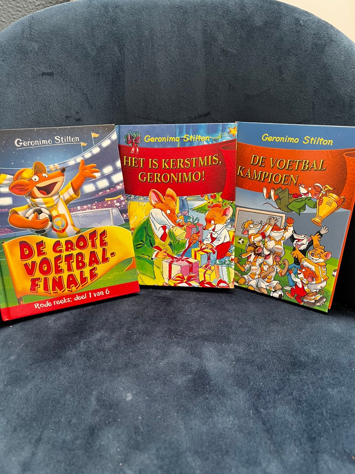 Lot de 3 livres – Geronimo Stilton (Néerlandais), Livres, Enlèvement ou Envoi, Comme neuf
