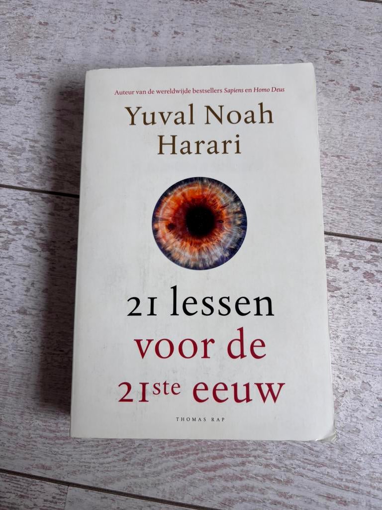 Yuval Noah Harari - 21 lessen voor de 21ste eeuw, Boeken, Ophalen, Yuval Noah Harari
