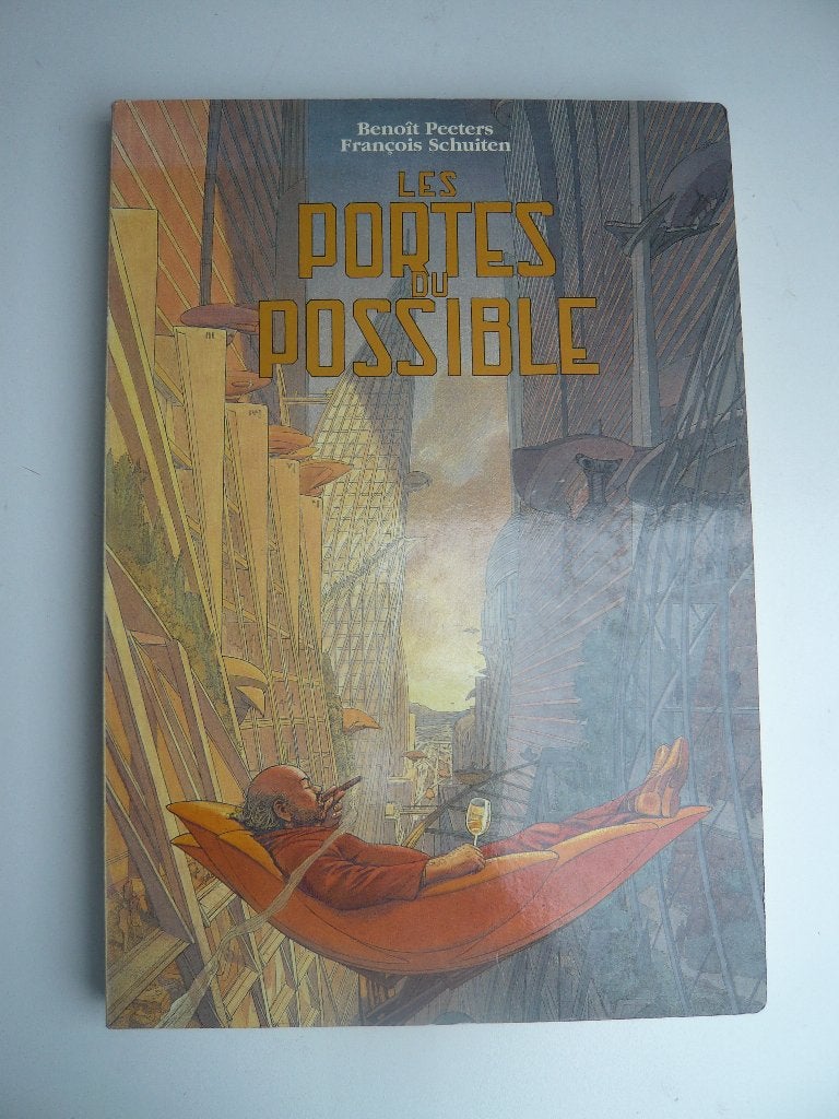 Bd LES PORTES DU POSSIBLE (EO ttbe) de SCHUITEN, Gelezen, Eén stripboek, Ophalen of Verzenden, SCHUITEN / PEETERS