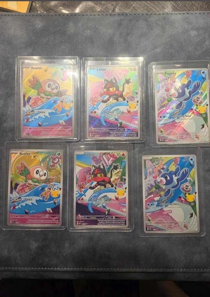 Pokémon First Partner Illustration Collection Gen.7 set, Ophalen