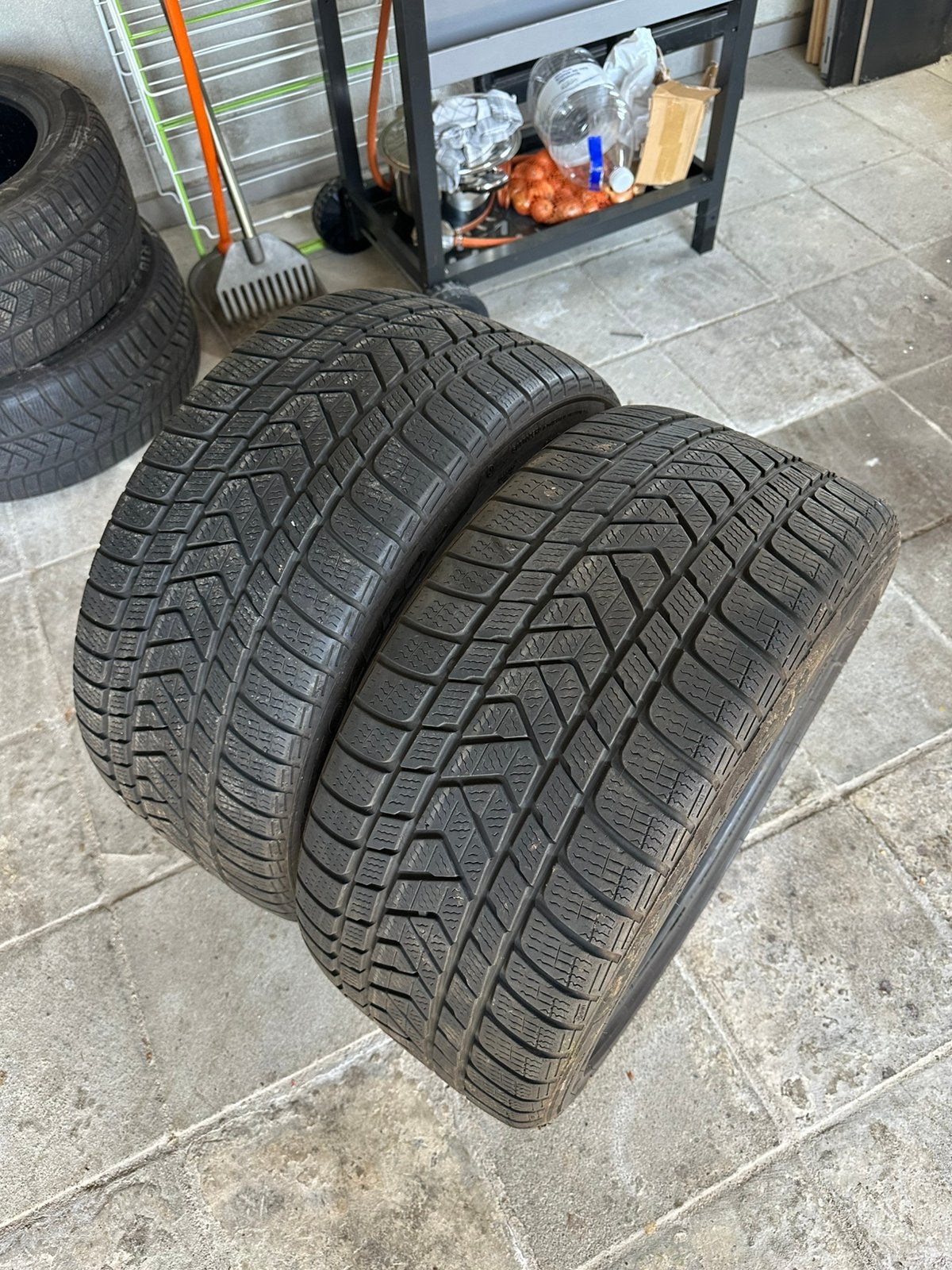 winterbanden BMW F10 / F11, Ophalen, 18 inch, Gebruikt, 275 mm