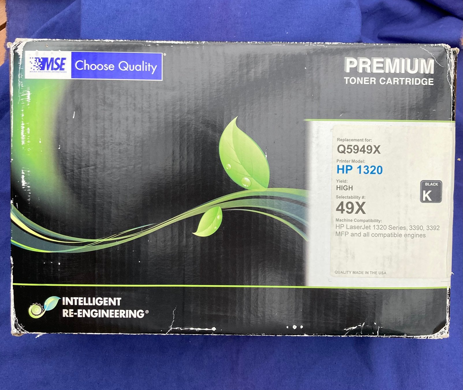 Toner noir HP1320 - Q5949X, Informatique & Logiciels, Fournitures d'imprimante, Enlèvement ou Envoi, Comme neuf, Toner