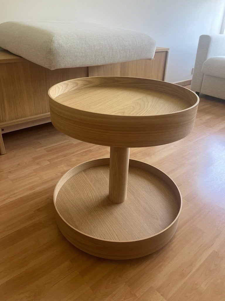 Desserte Roulante IKEA (Stockholm 2025), Huis en Inrichting, Tafels | Sidetables, Ophalen, 50 tot 100 cm, Rond, 50 tot 75 cm