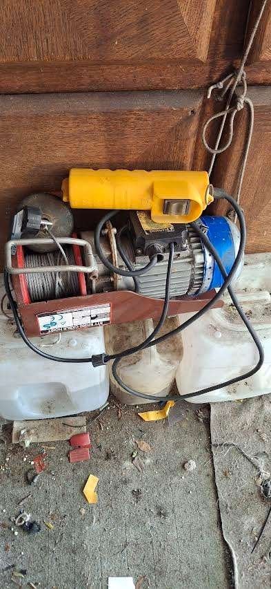 Elektrische Lier 220 v, Ophalen, Gebruikt, Elektrisch