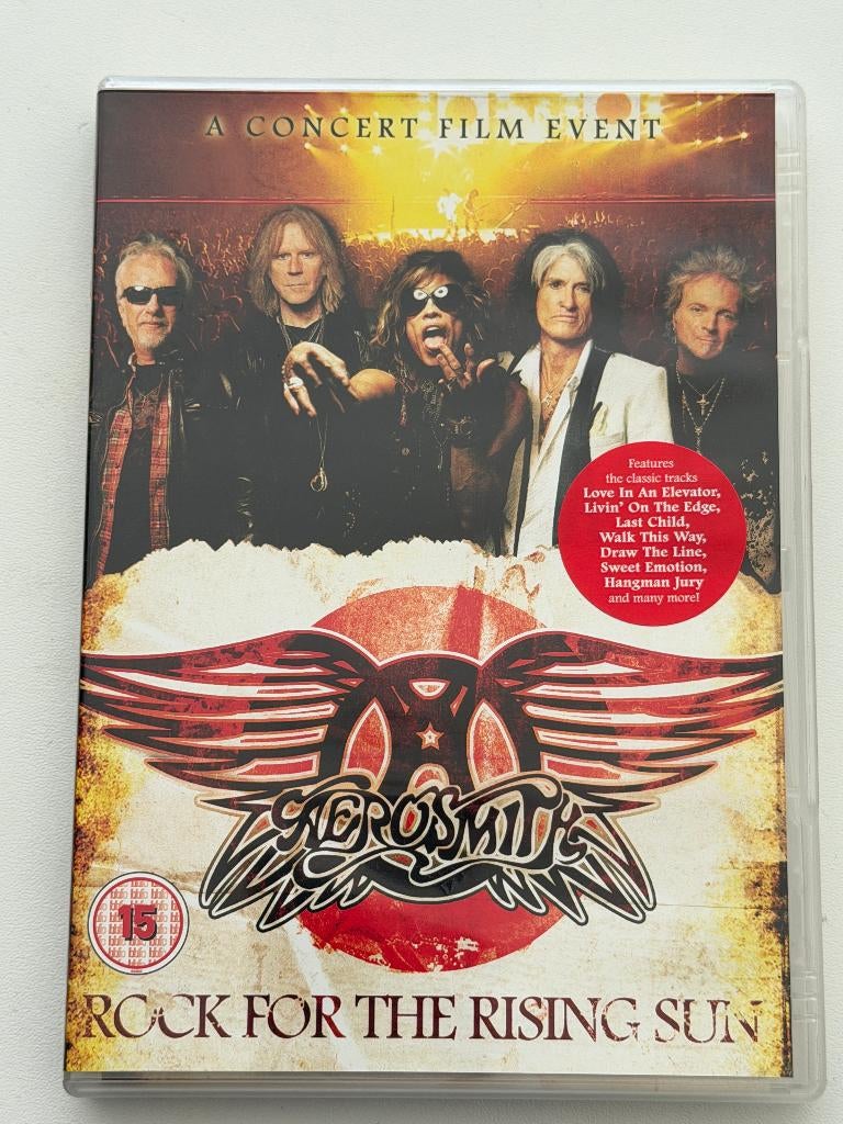 Aerosmith – Rock For The Rising Sun (DVD), Tous les âges, Enlèvement ou Envoi, Utilisé, Musique et Concerts