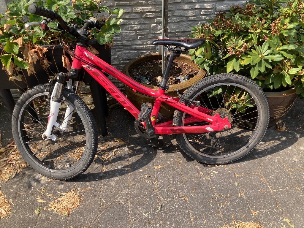 Jongensfiets, Ophalen, Gebruikt, Handrem