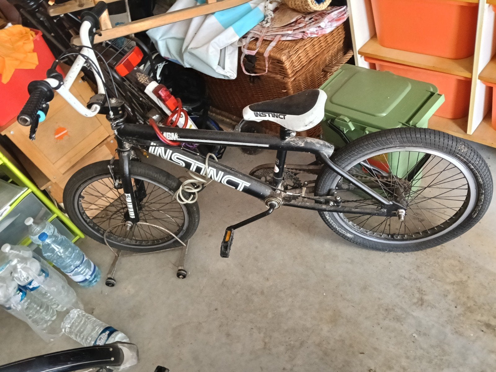 Bmx instinct, Ophalen