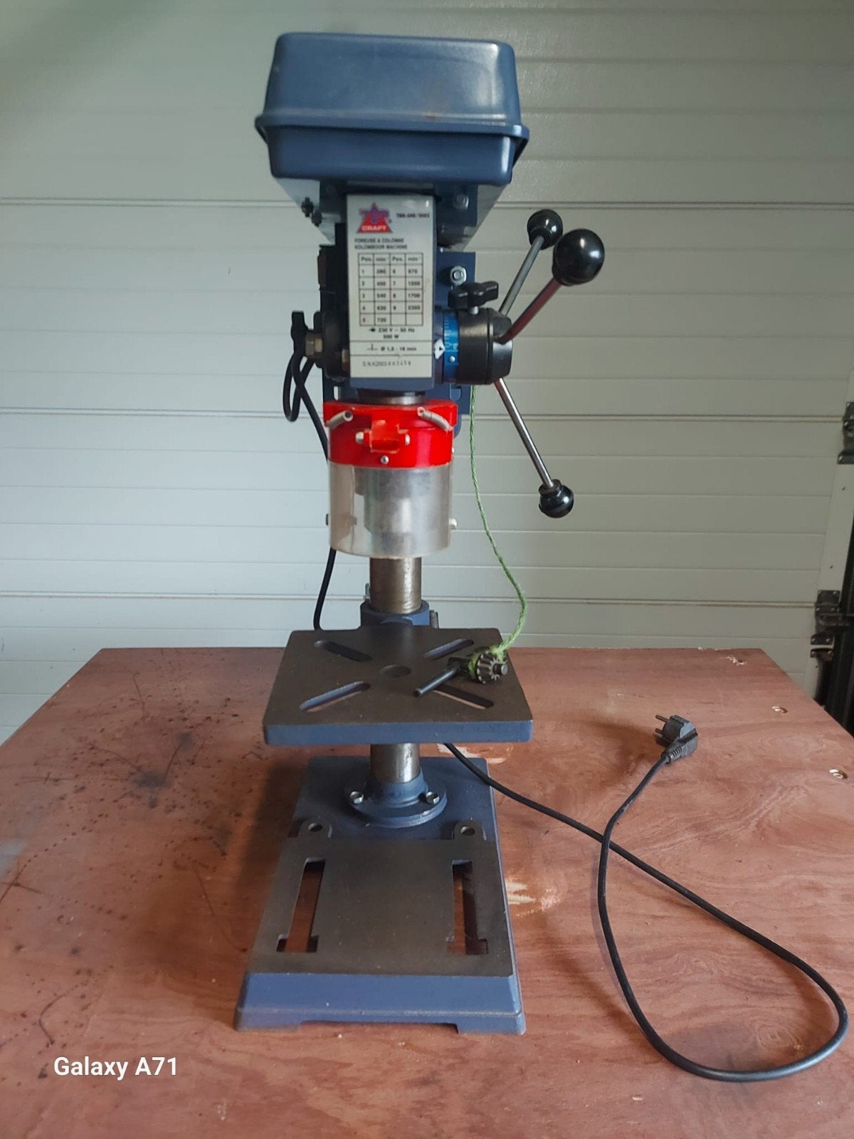 Tafelboormachine, Bricolage & Construction, Outillage | Foreuses, Enlèvement, Comme neuf