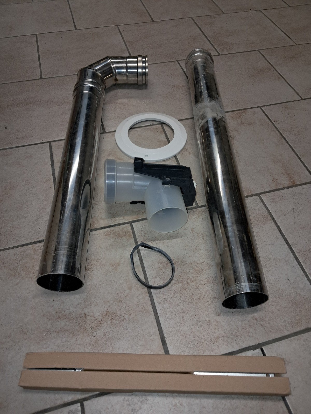 Kit buse pellet inox