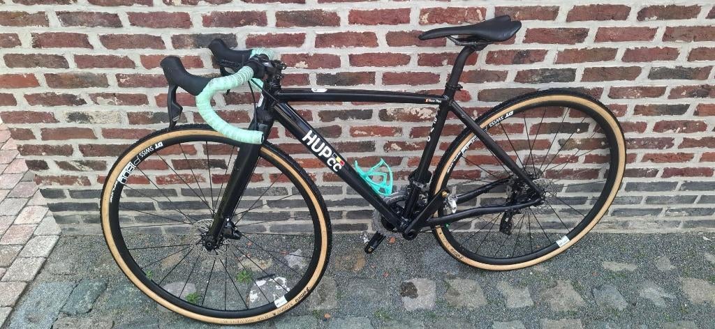 wegfiets/crossfiets HuppCC, Fietsen en Brommers, 28 inch, Gebruikt, Aluminium, Minder dan 49 cm