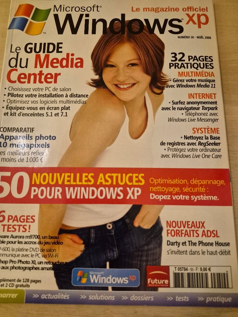 Microsoft Windows XP Le magazine officiel 50, Collections, Revues, Journaux & Coupures, Enlèvement ou Envoi, 1980 à nos jours