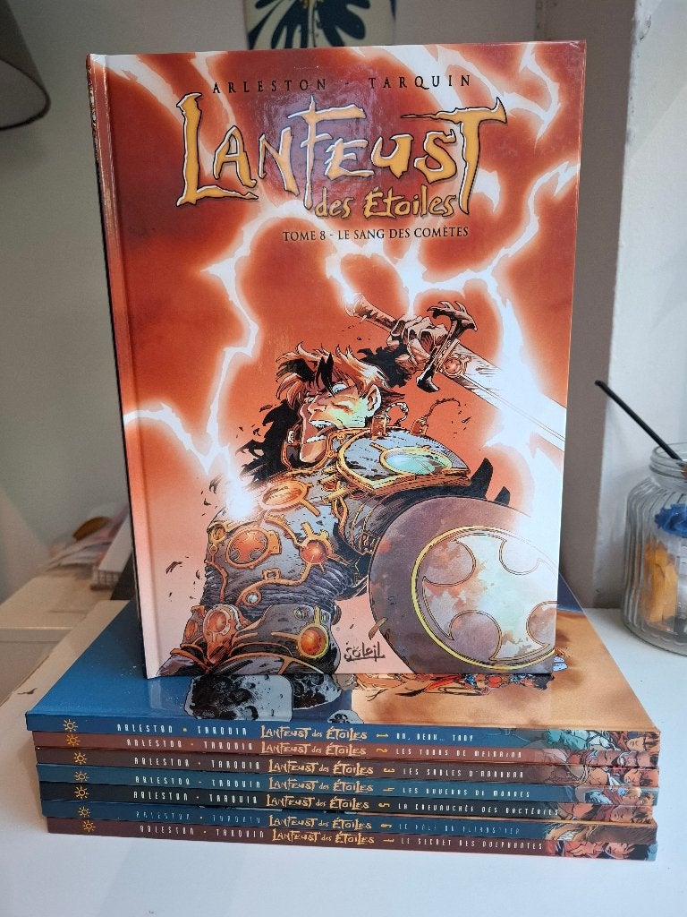 LANFEUST DES ETOILES TOMES 1 à 8 SERIE COMPLETE TBE EO, Livres, Série complète ou Série, Enlèvement ou Envoi, Comme neuf