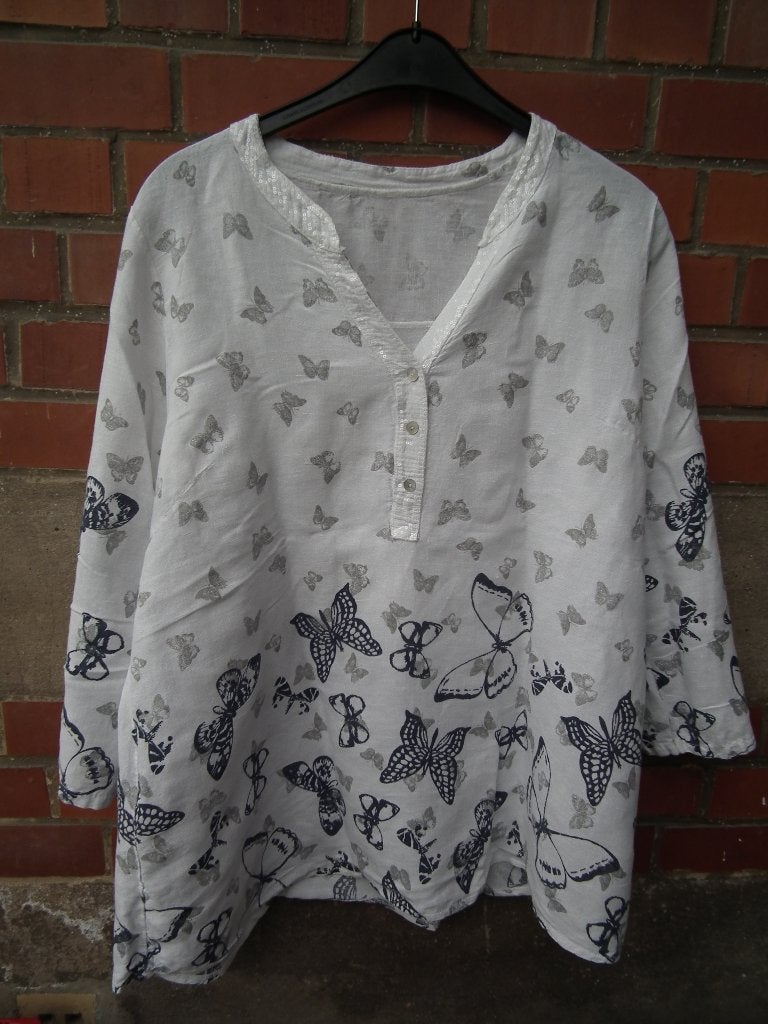 Blouse voor dames, maat 3 (Paprika) in perfecte staat, Kleding | Dames, Verzenden, Wit, Maat 46/48 (XL) of groter, Zo goed als nieuw