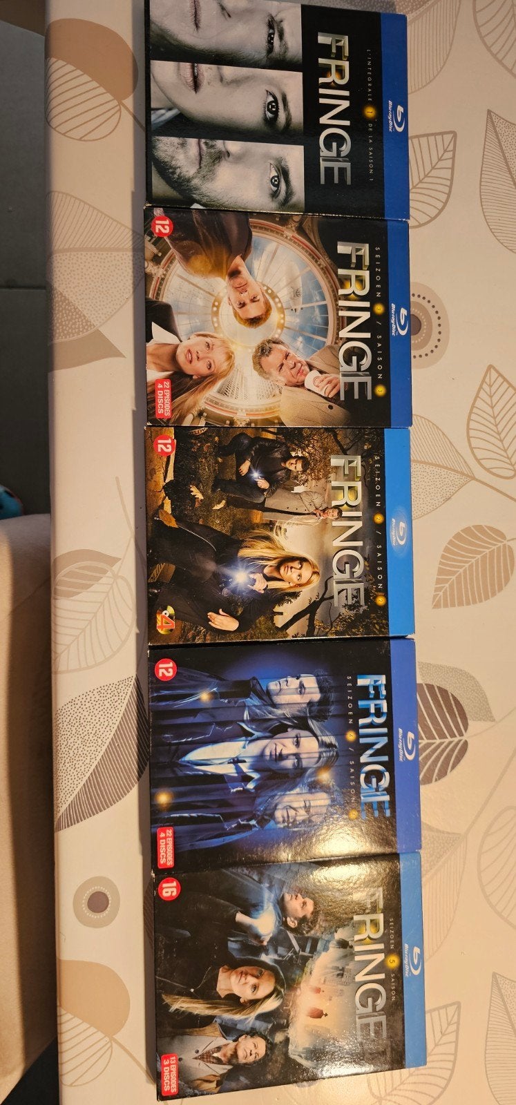 Vend intégrale Fringe blue-ray, Cd's en Dvd's, Ophalen of Verzenden
