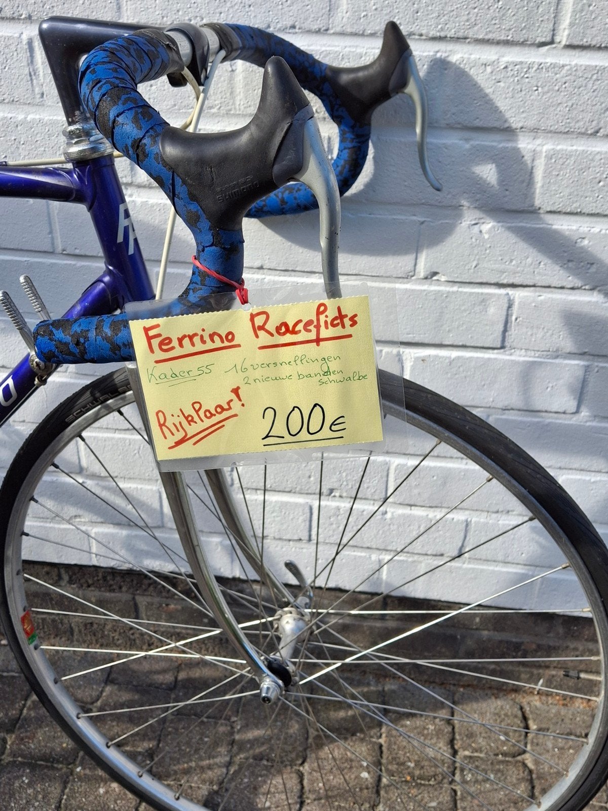 Ferrino Racefiets Vintage Prima staat RIJKLAAR!, Ophalen