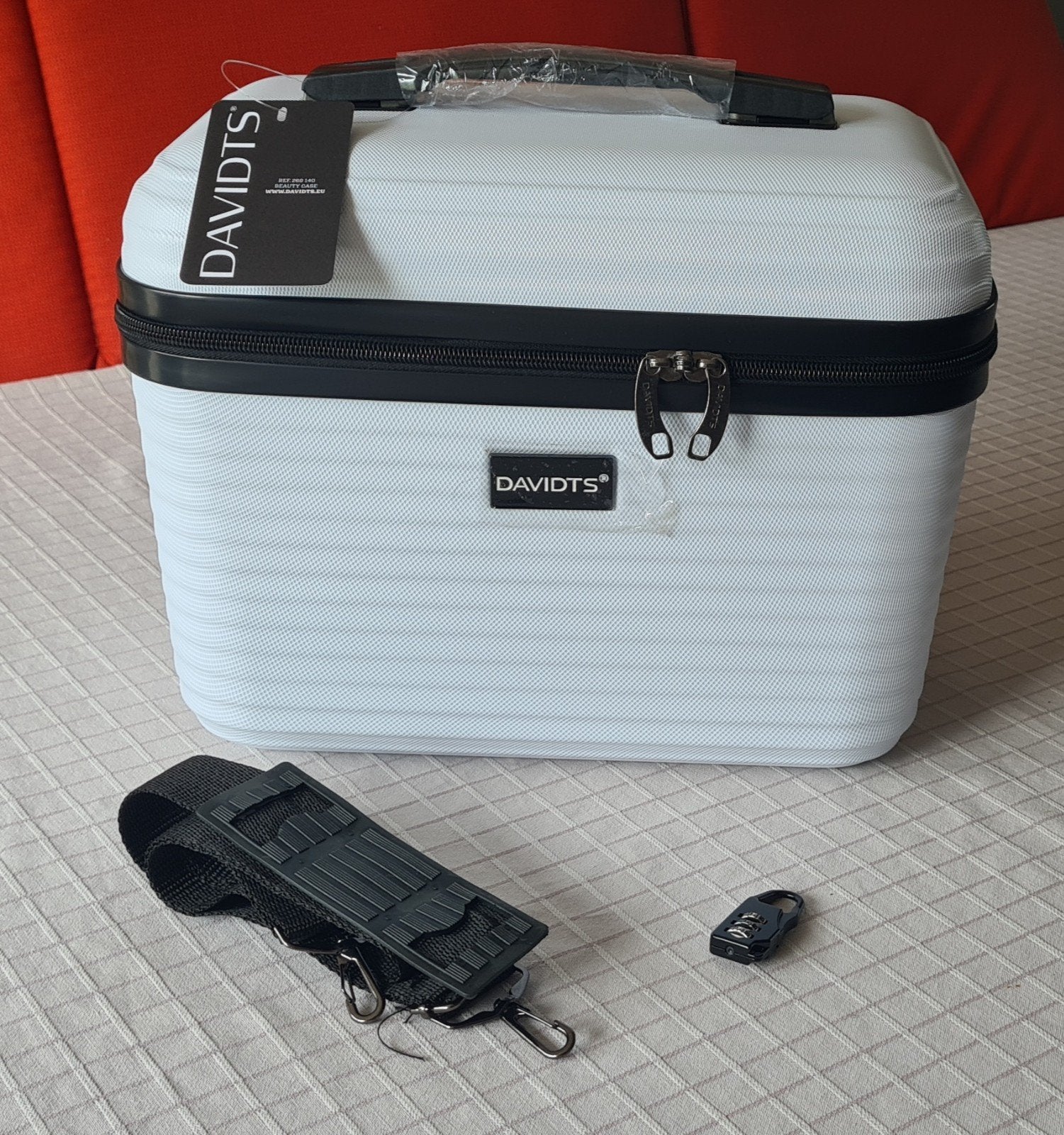 Beauty case - vanity case - valise beauté "Davidts", Enlèvement