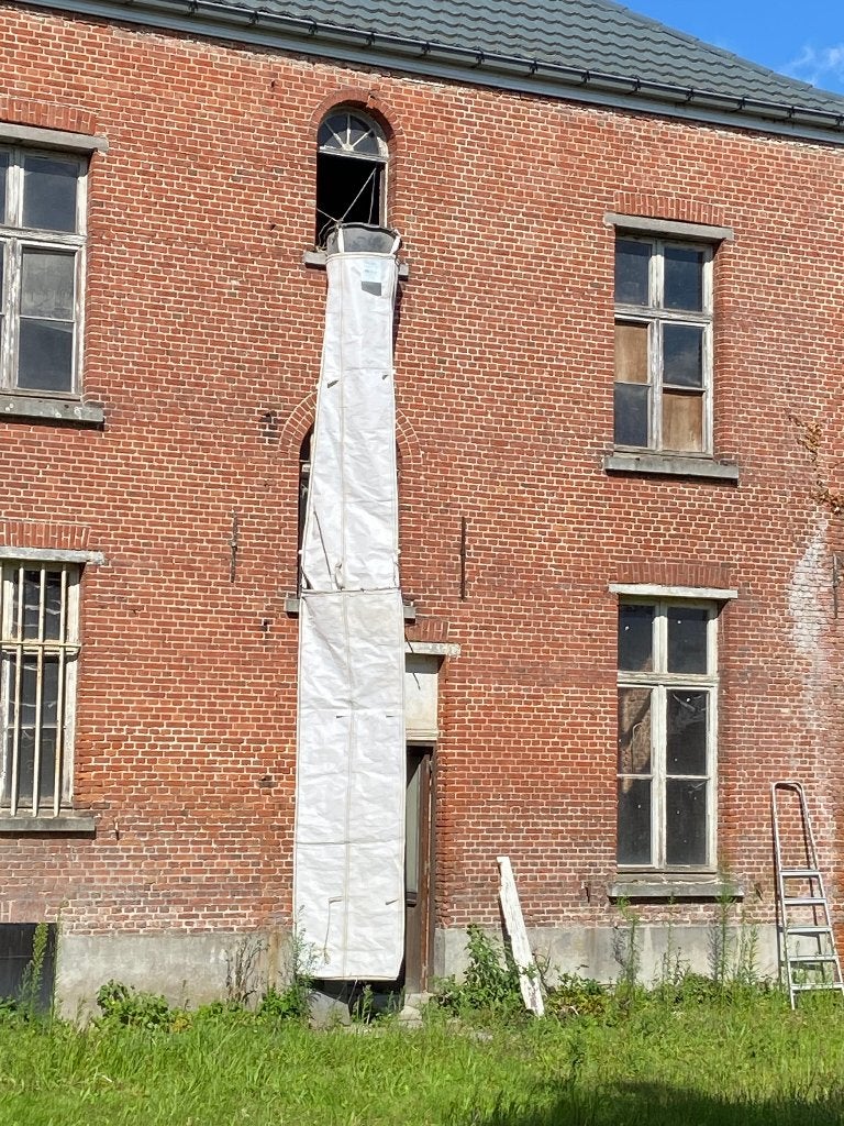 Stortslurf  6m met vultrechter, Doe-het-zelf en Bouw, Ophalen, Gebruikt