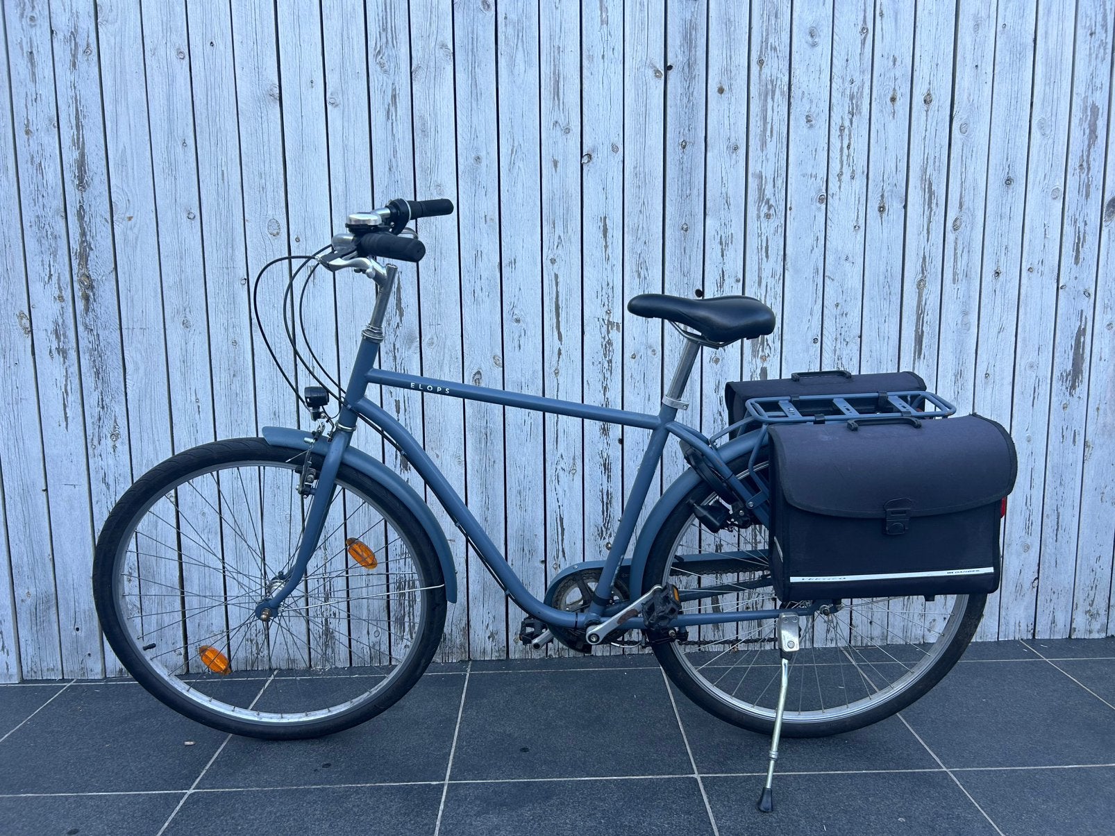 Elops stadsfiets, Fietsen en Brommers, Ophalen, Zo goed als nieuw, Schijfrem, Versnellingen