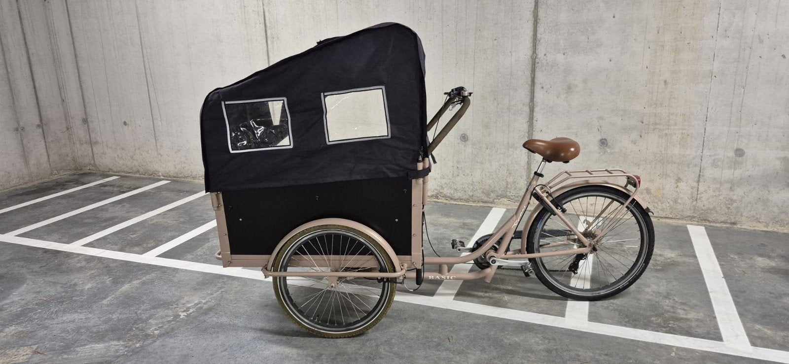 Bakfiets Troy te koop niet elektrische, Fietsen en Brommers, Ophalen