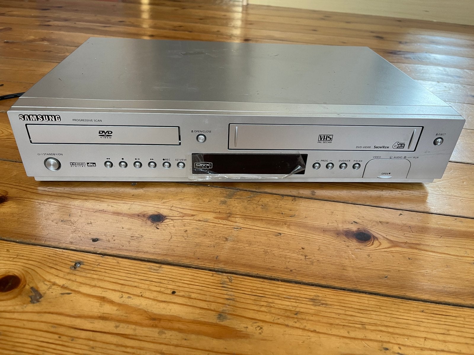 Lecteur combiné DVD/VHS Samsung DVD-V6500, Enlèvement ou Envoi, Comme neuf, Samsung