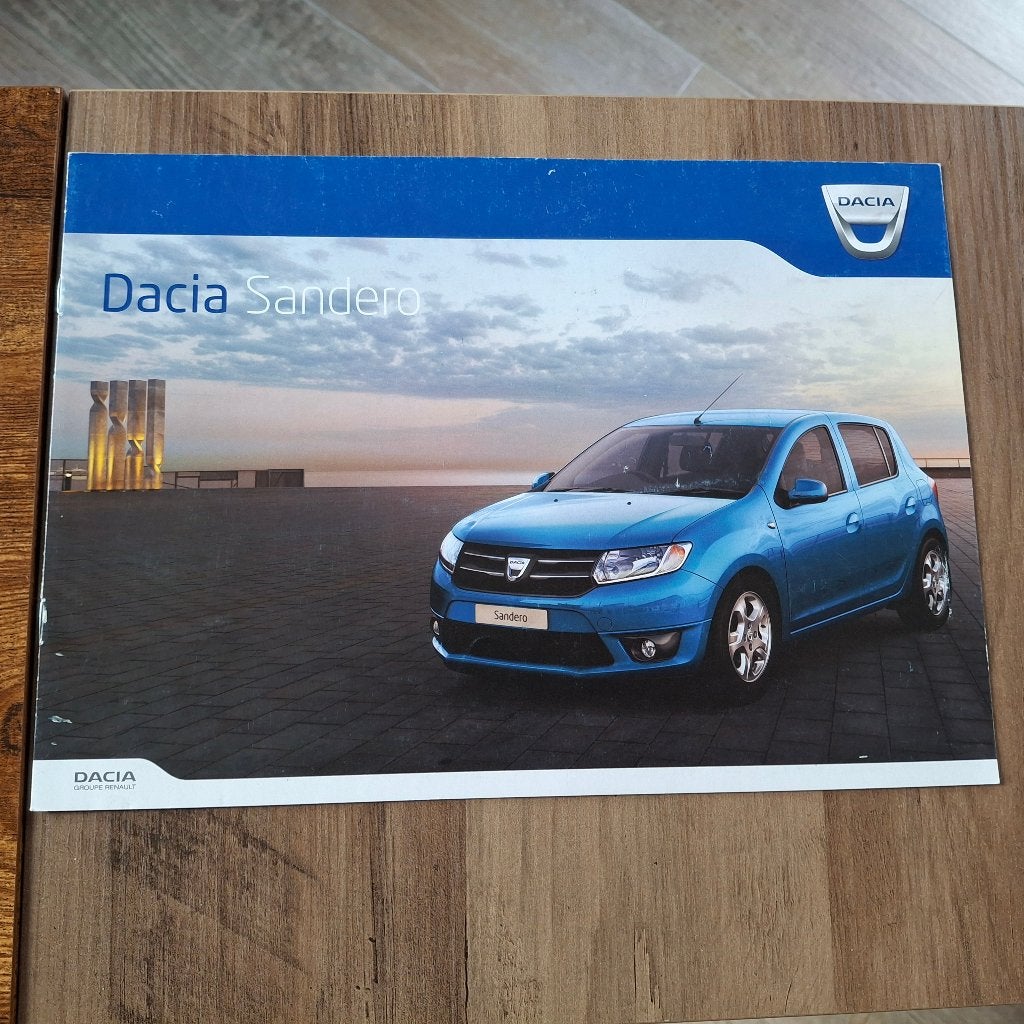 DACIA  SANDERO  october 2012, Ophalen of Verzenden, Nieuw, Overige merken