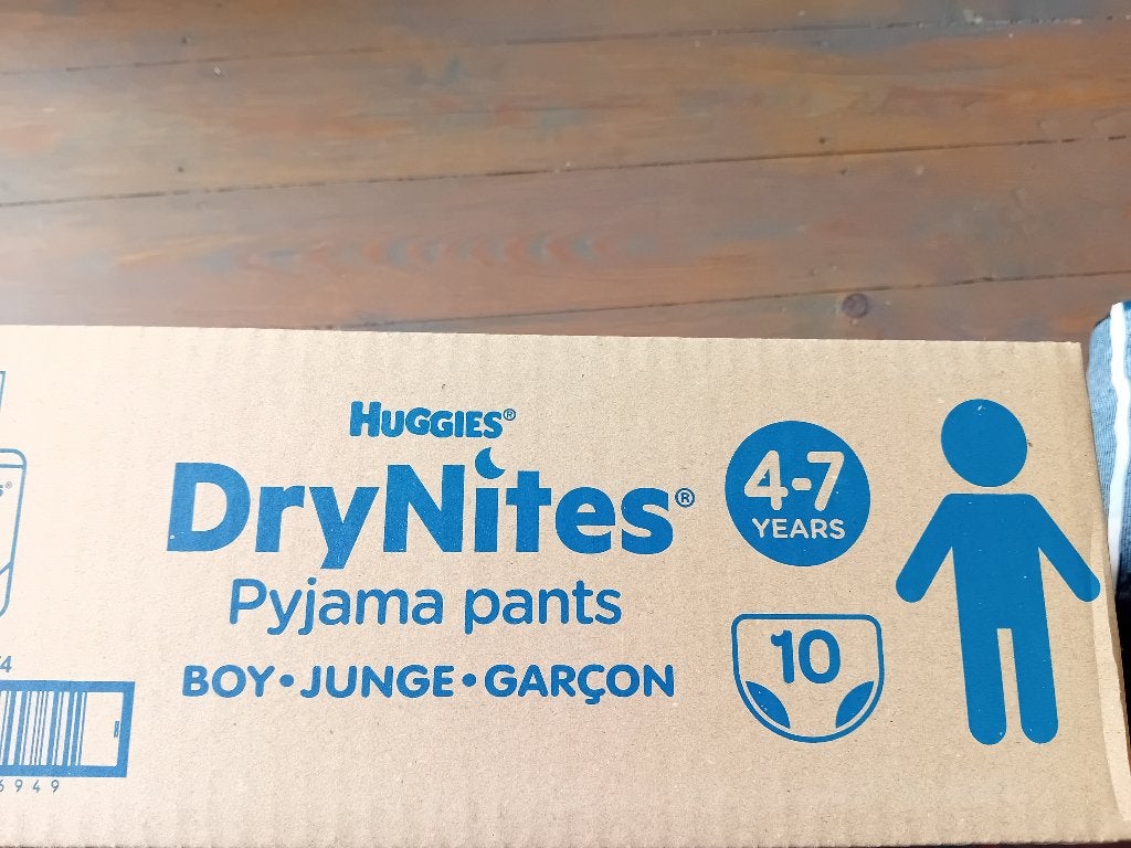 Huggies dry nites 4-7 jaar jongen, Enfants & Bébés, Bains & Soins, Enlèvement, Neuf, Autres types, Autres marques