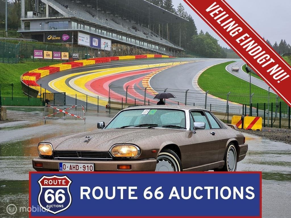 Jaguar XJS TWR | 1985 | Route 66 Auctions, Zwart, Bedrijf, Handgeschakeld, Overige carrosserie