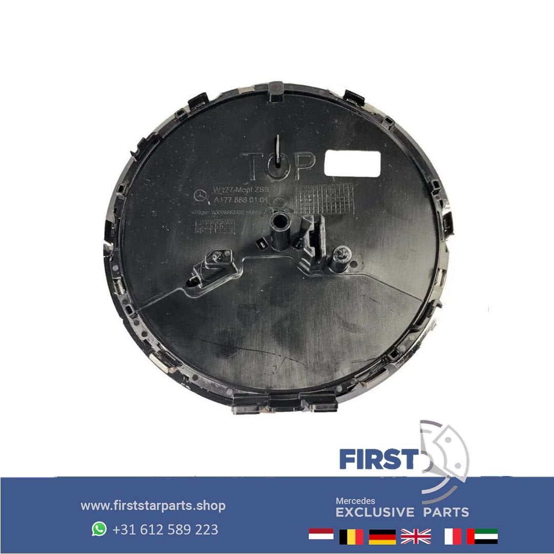 A1778880101 Mercedes FACELIFT STER LOGO GLANS CHROOM W176 W1, Gebruikt, -, Ophalen of Verzenden, -