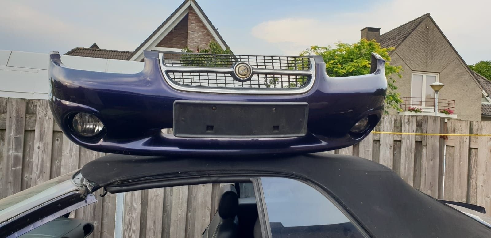 CRYSLER STRATUS CABRIOLET VOORBUMPER BK 98 TOT 2001, Gebruikt, -, Voor, -