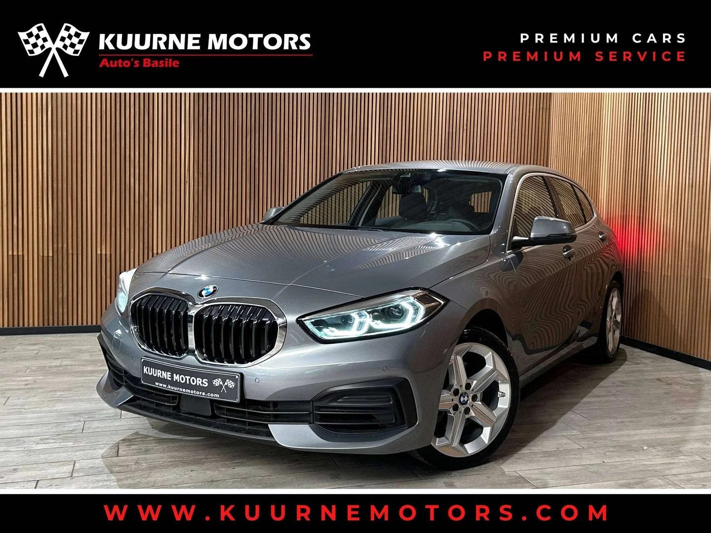 BMW 1 Serie 116 i Alu18"/Led/Leder/Gps/Dab/Carplay *1j garan, 1 Reeks, Gebruikt, Leder, Parkeerassistent
