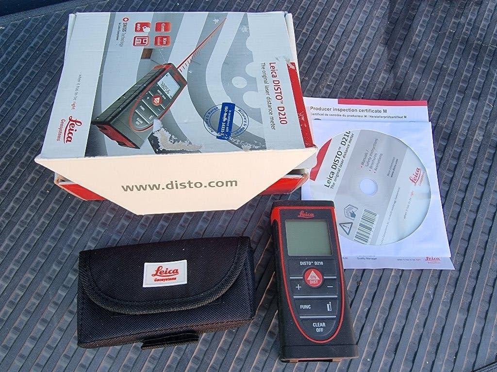 Télémètre Laser "Leica DISTO D210", Doe-het-zelf en Bouw, Ophalen, Nieuw, Afstand