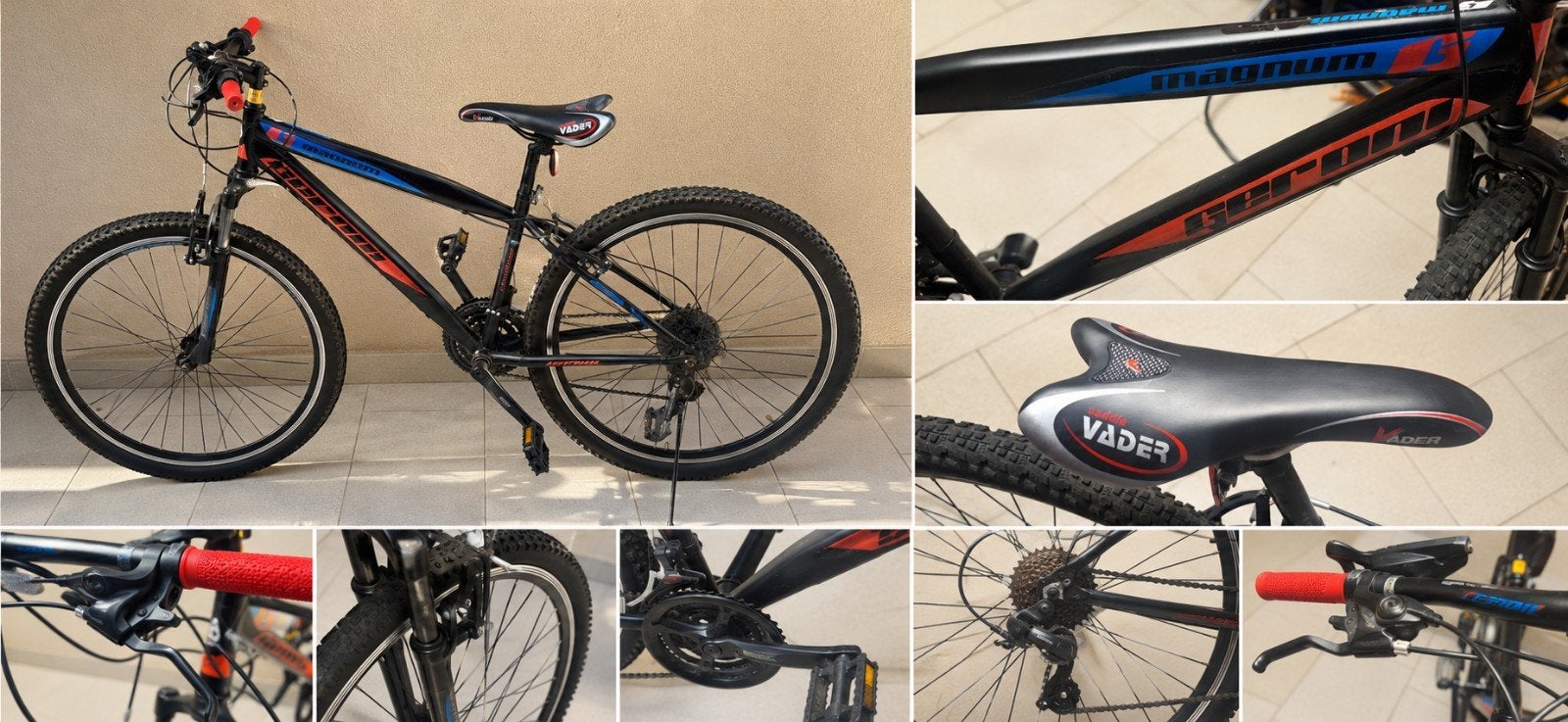 VTT Geroni Magnum 5 – Très bon état – Prêt à rouler, Vélos & Vélomoteurs, Vitesses