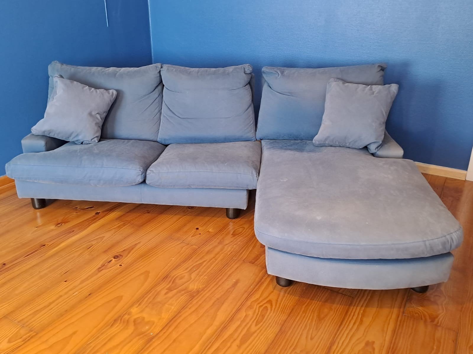 Zetel en zetelbed  25 EURO  (MOET WEG WEGENS VERHUIS), Huis en Inrichting, Zetels | Zetels, Ophalen, Gebruikt, Stof