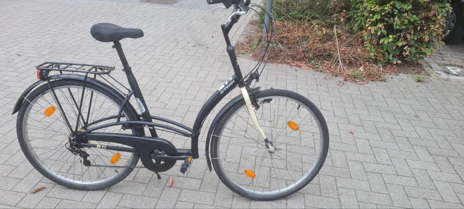 damesfiets merk van B.TWIN 6VERSNELLINGEN 28inch, Fietsen en Brommers, Ophalen, Gebruikt, Versnellingen