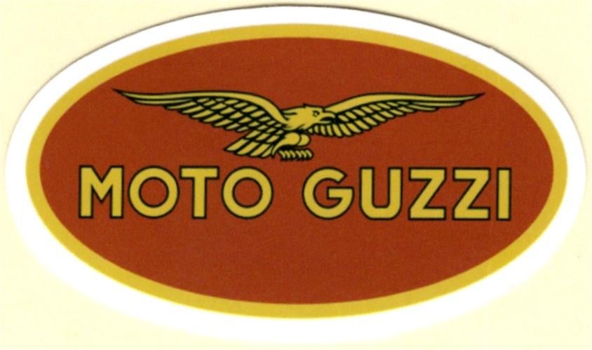 Moto Guzzi sticker #10, Motoren, Verzenden