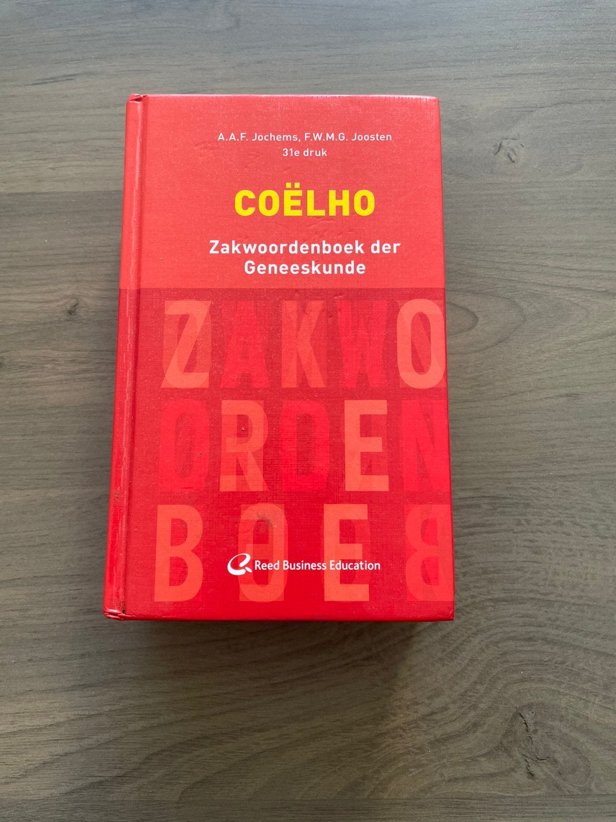 Coëlho zakwoordenboek der geneeskunde, Boeken, Ophalen, Zo goed als nieuw