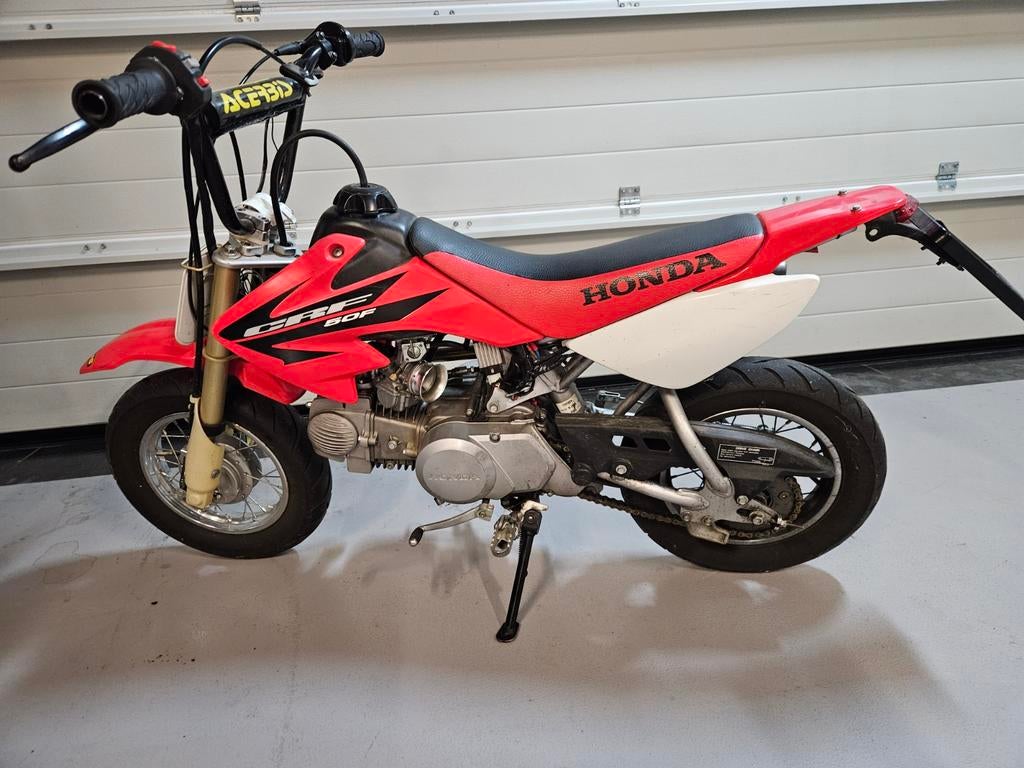 Crf50 yx140 fmf uitlaat vlakschuif 29mm carbu, Fietsen en Brommers, Ophalen