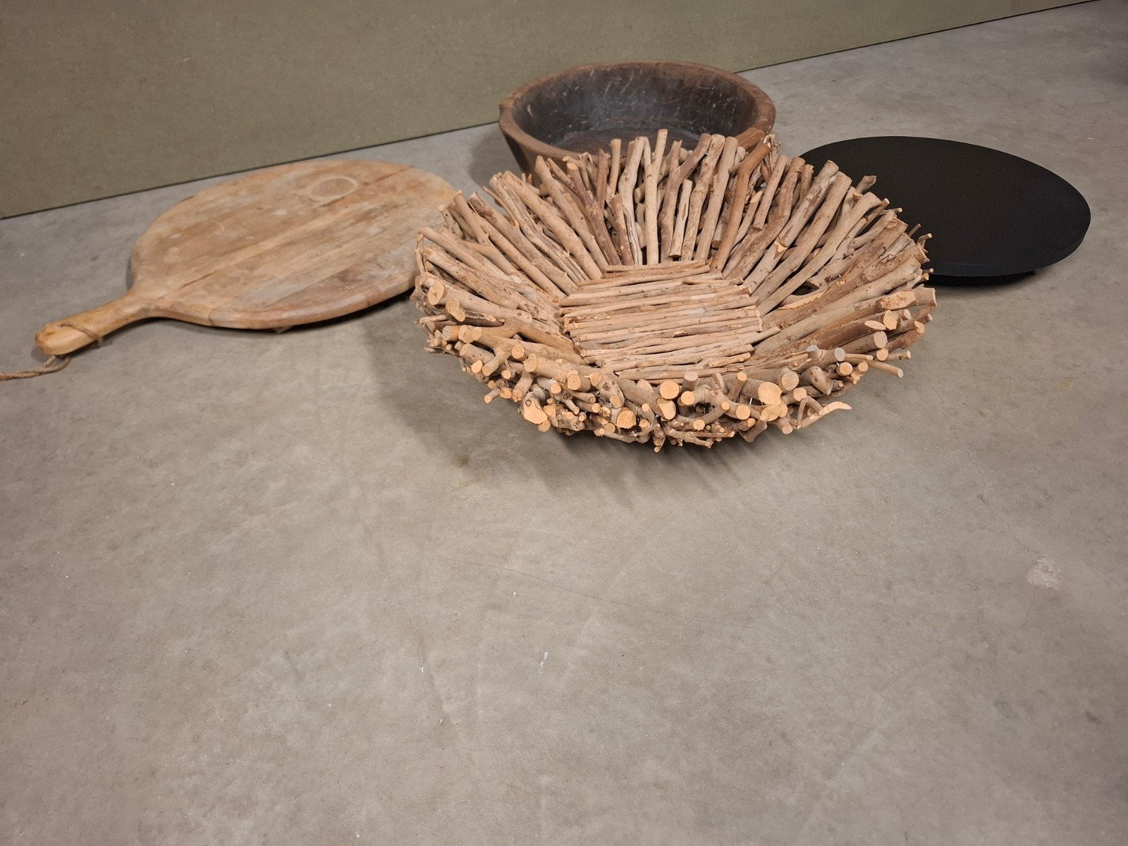 Diverse rustieke landelijke schalen, Huis en Inrichting, Woonaccessoires | Schalen en Manden, Ophalen
